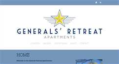Desktop Screenshot of generalsretreat.net